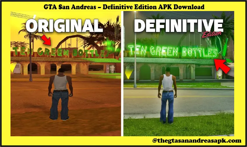 GTA San Andreas Definitive Edition vs Original